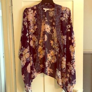 Floral kimono